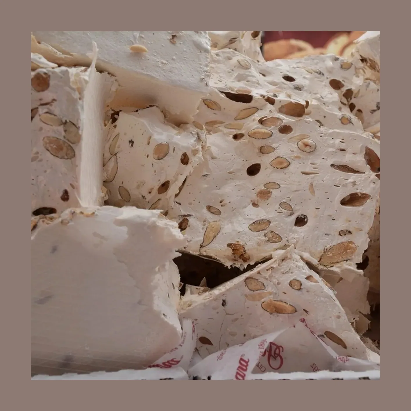 Turrón de almendras