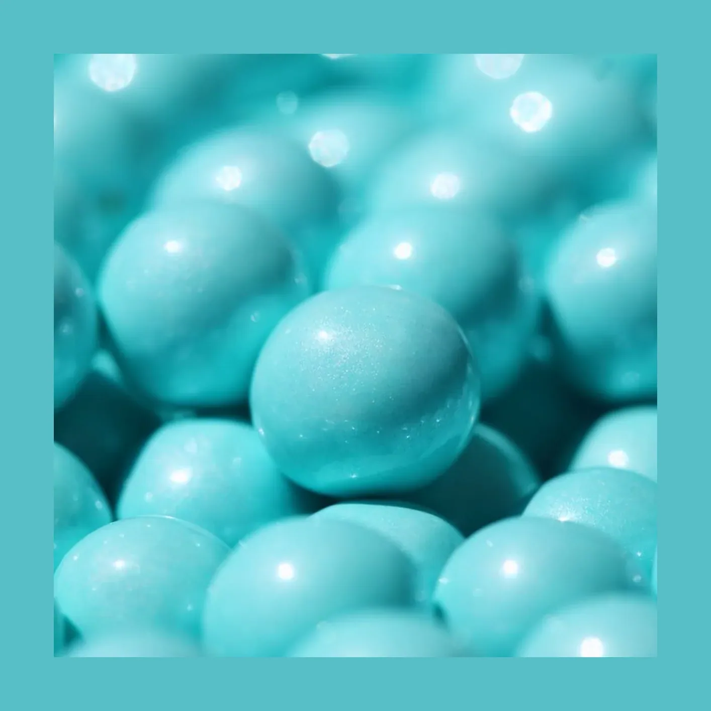 Chicles de bola azul