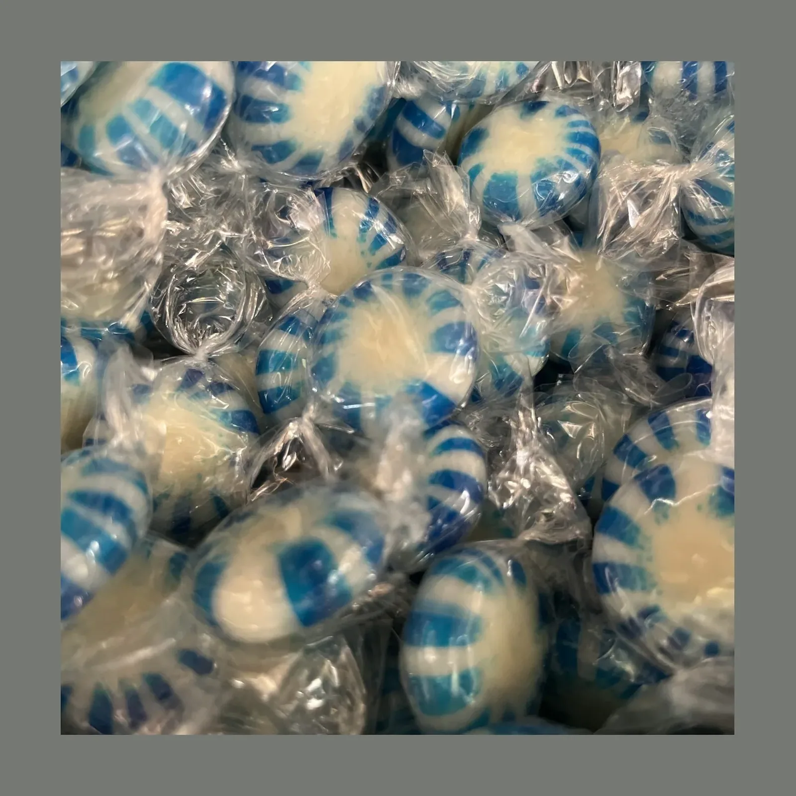Pastillas de menta envueltas