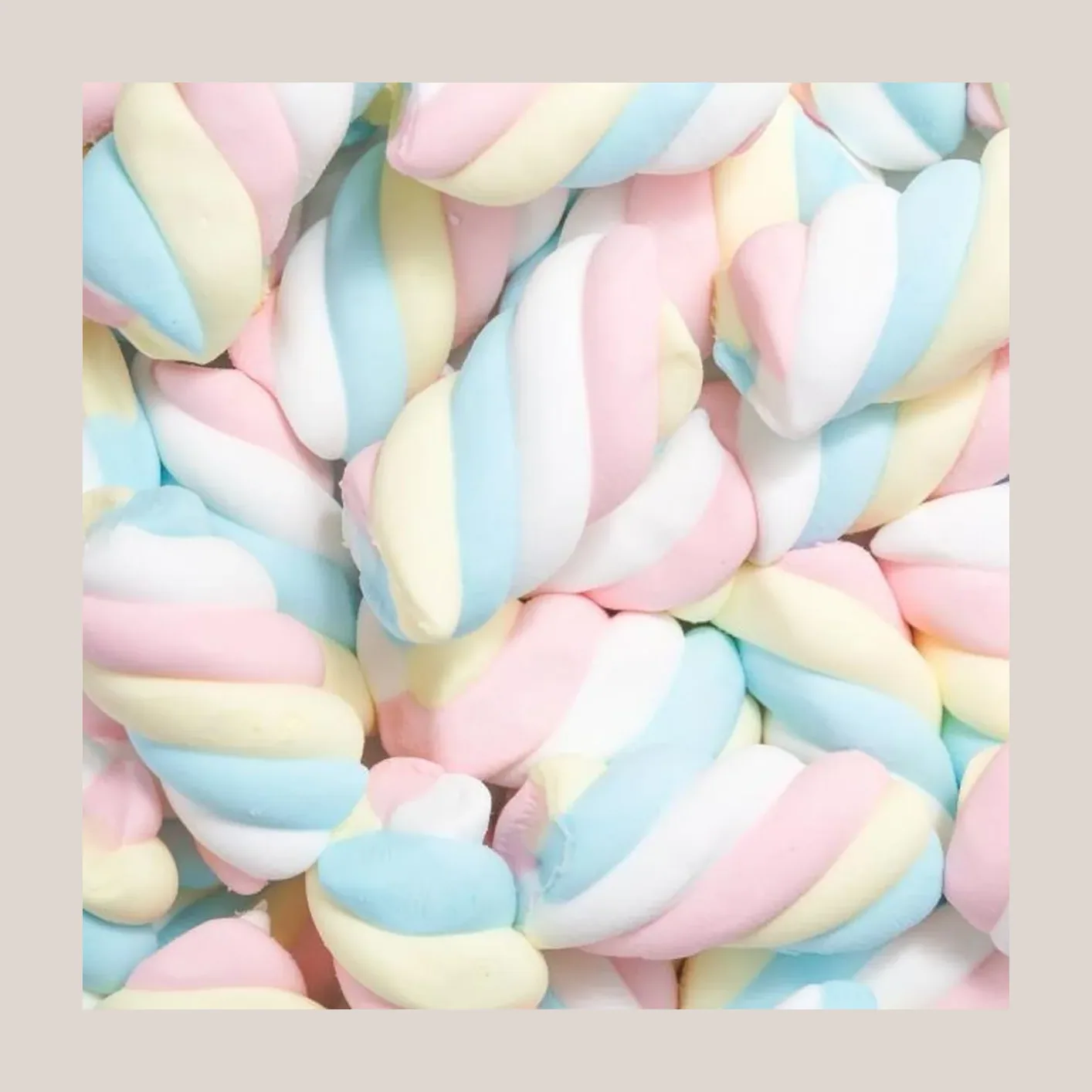 Masmelos trenzados de colores