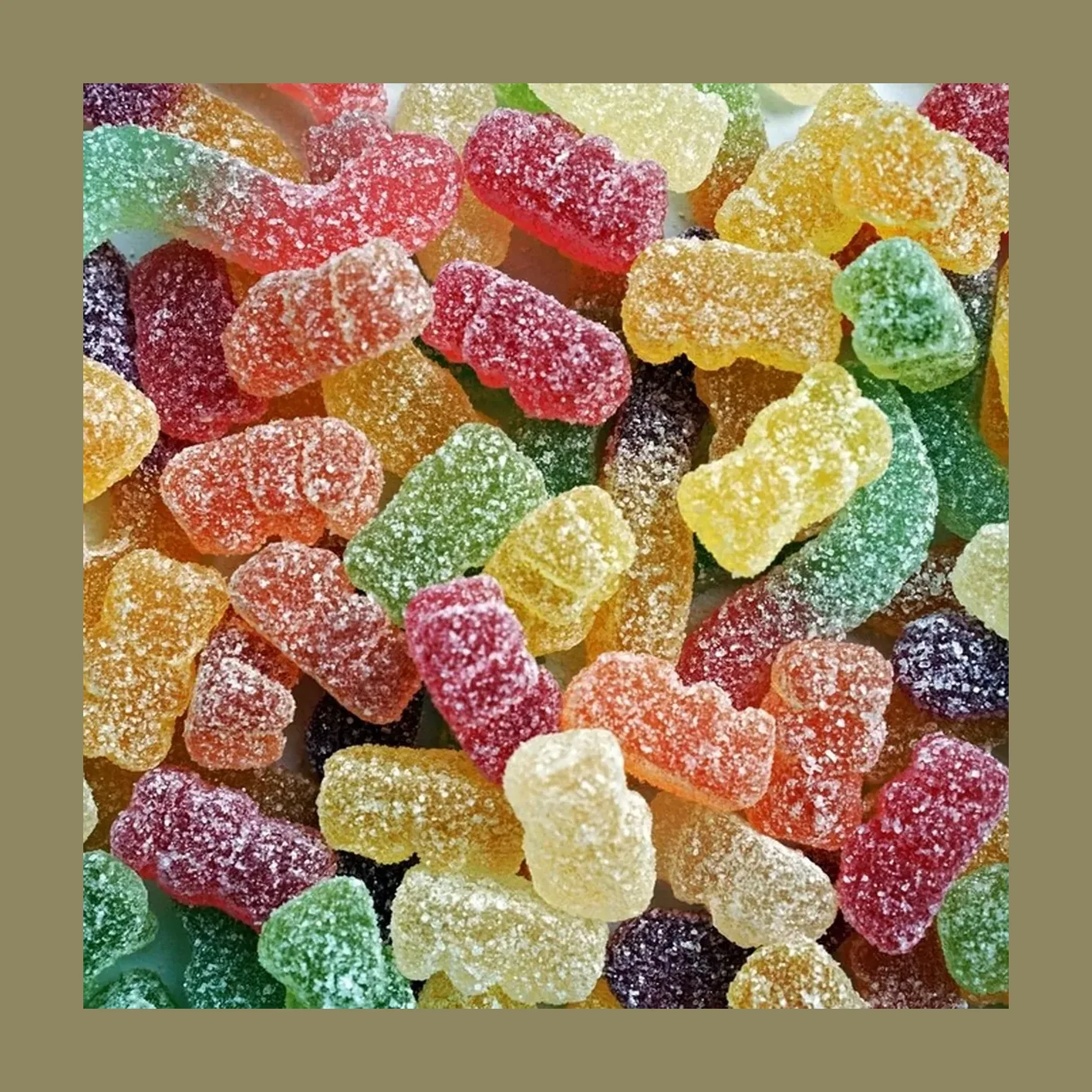 Gomitas azucaradas surtidas